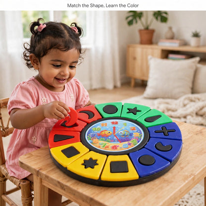 Match the Shape, Learn the Color