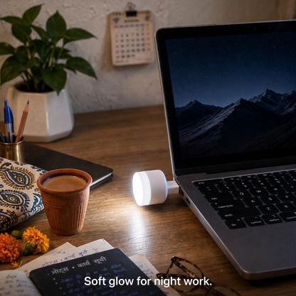 USB LED Night Lamp – Plug-in Soft Glow