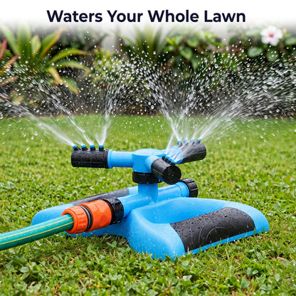 Garden Water Sprinkler 360° Rotating – Water the Whole Lawn