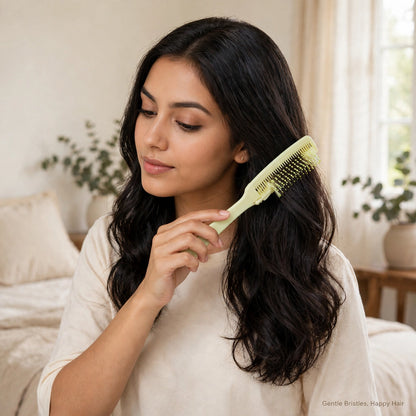 Foldable 2-in-1 Hair Comb & Brush – Travel Friendly