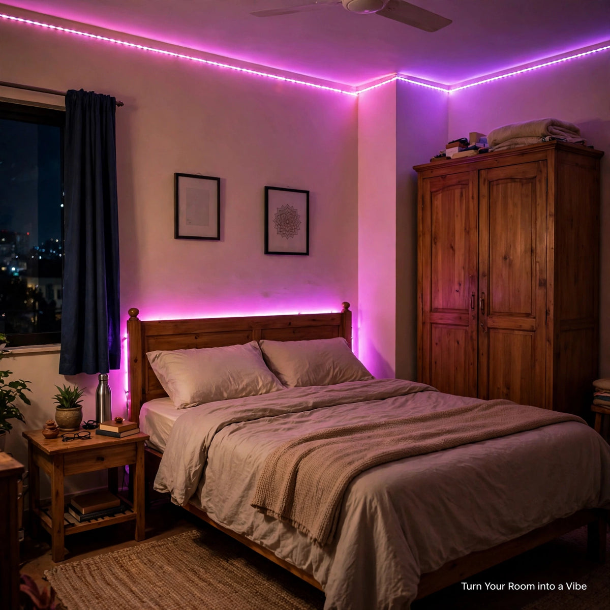 RGB LED Strip Lights 3M - USB + Remote