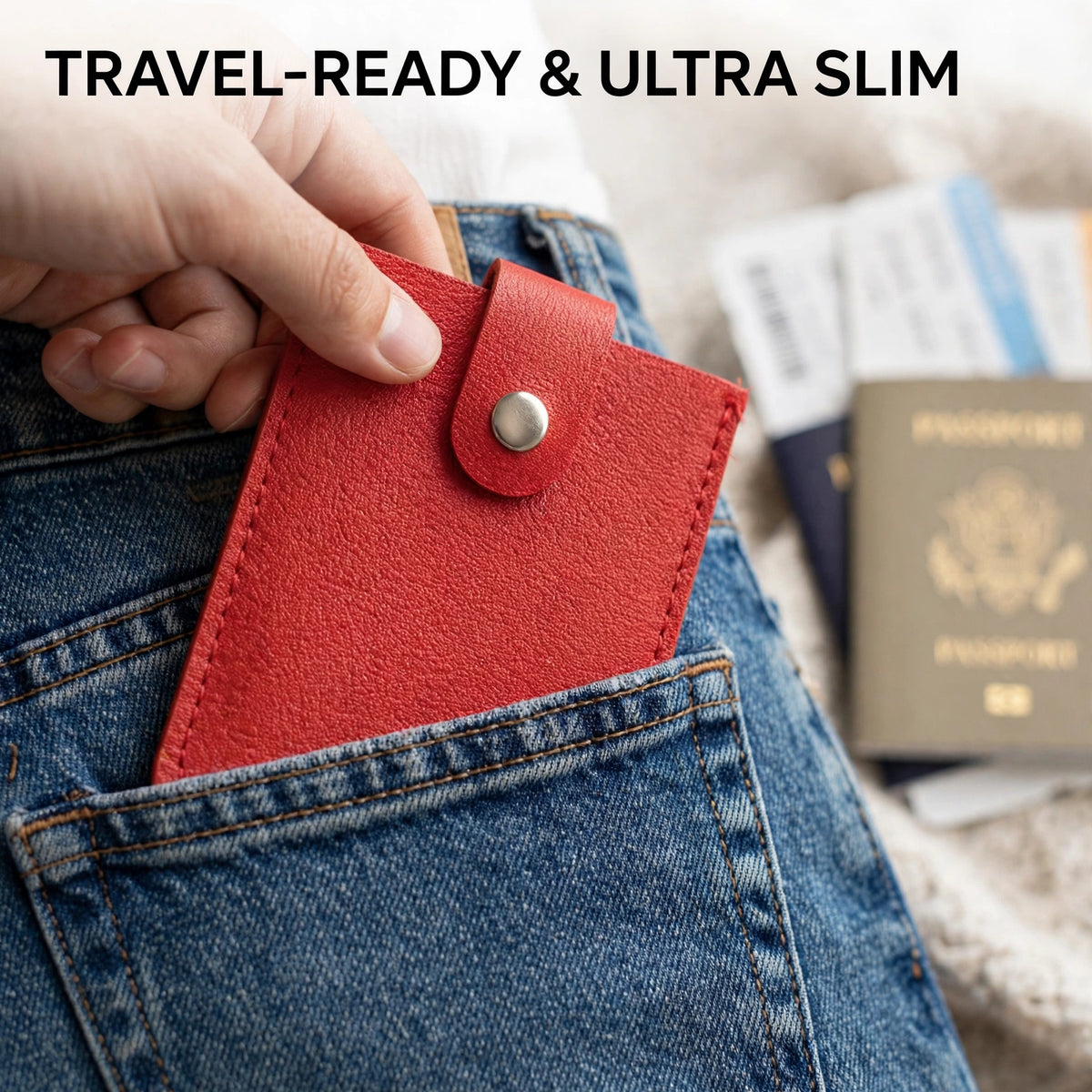Slim Card Holder Wallet – Travel Friendly, Patla Wallet