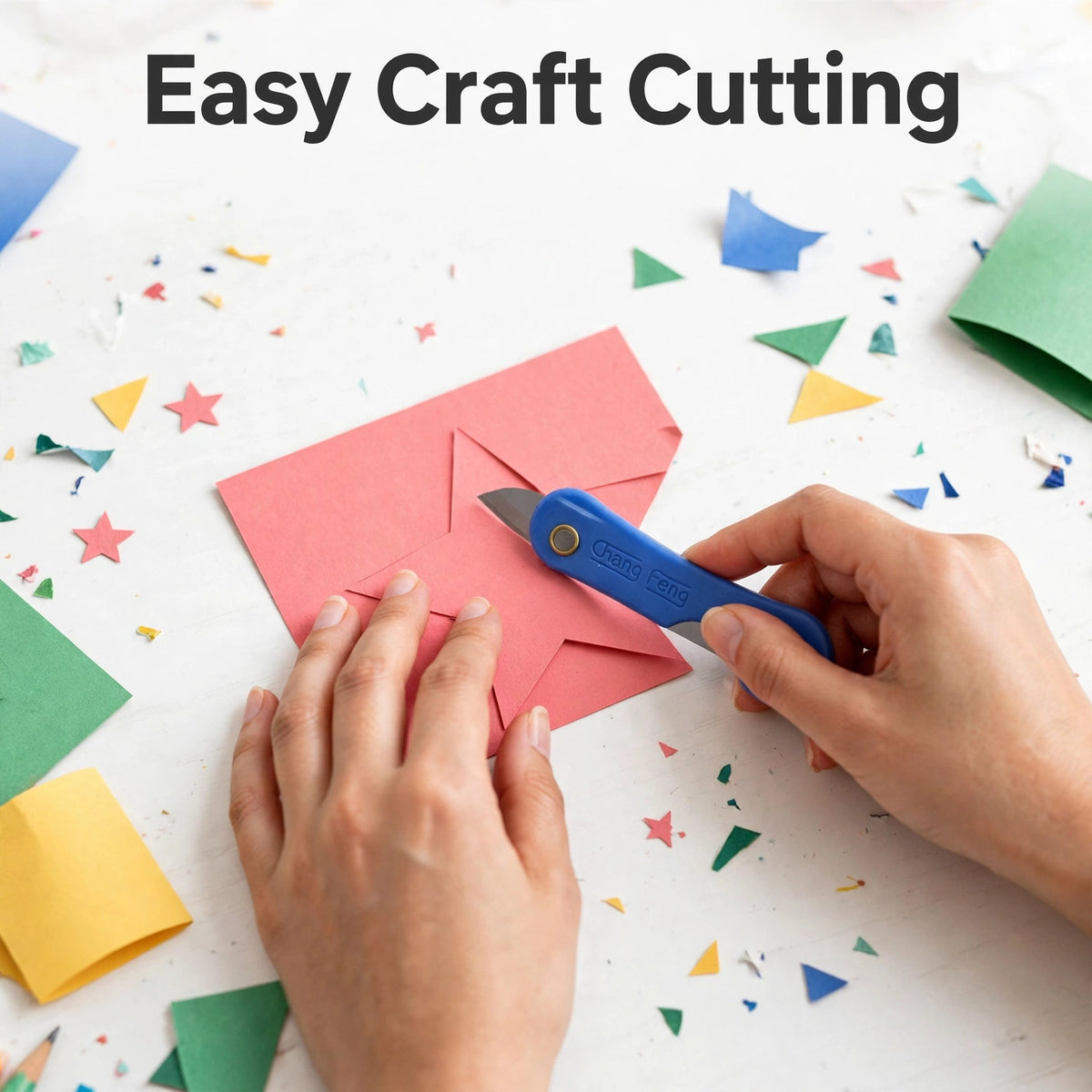 Mini Paper Cutter Knife 12-pack – Safe Parcel Opener & Craft