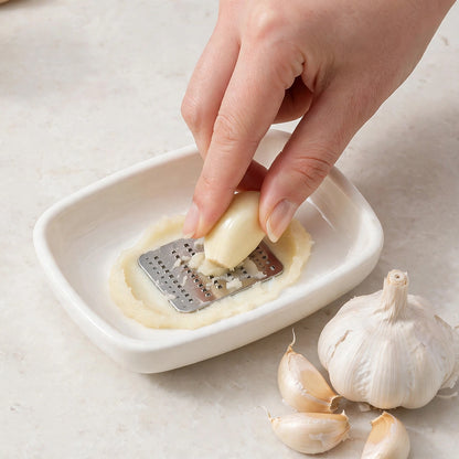 Garlic Ginger Grater Plate – Quick, Mess-Free