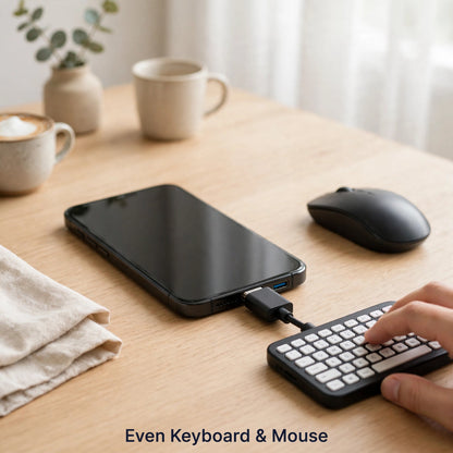 Type-C OTG Adapter – Connect Pendrive & Keyboard to Phone