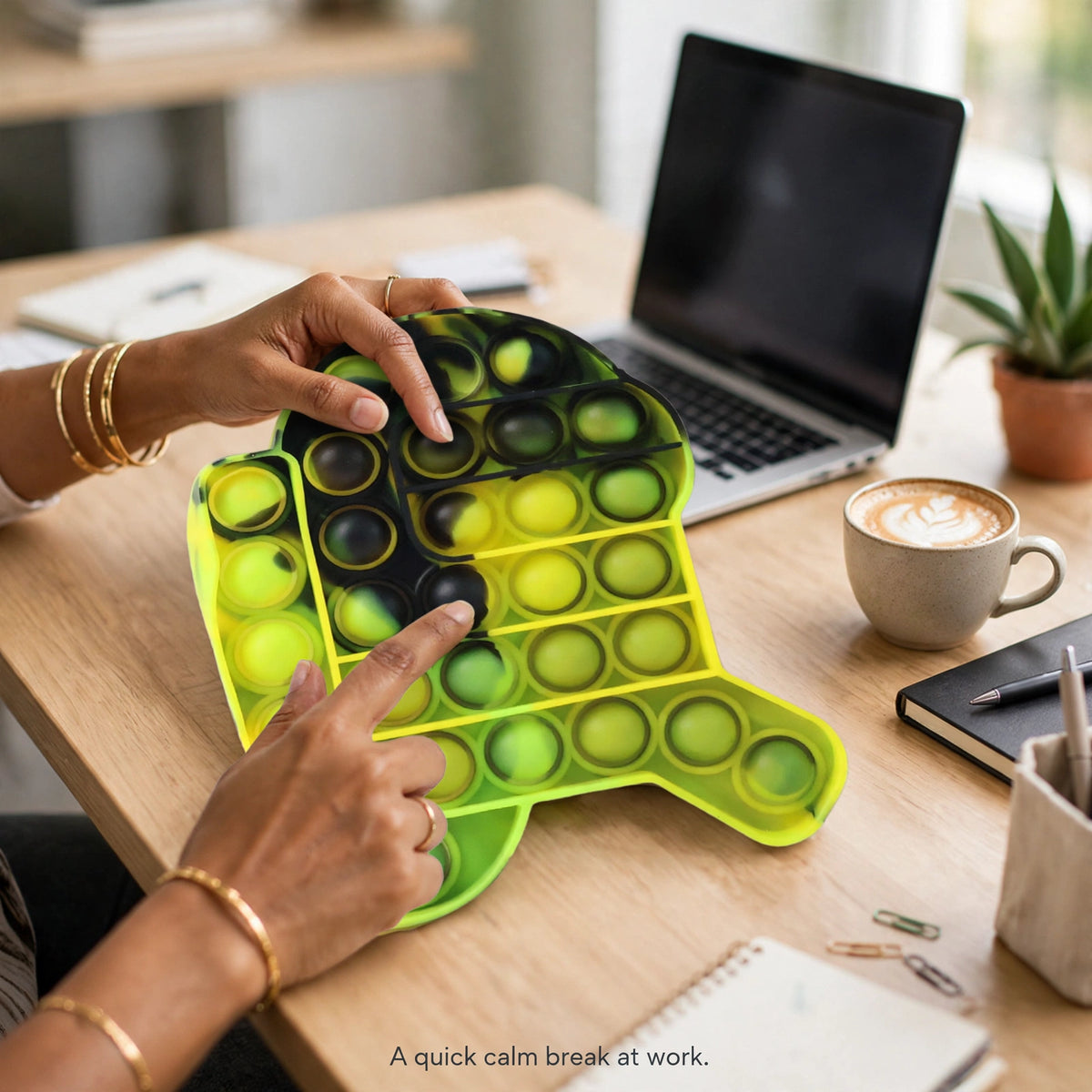 Stress Relief Pop It Fidget Toy – Press, Pop, Relax