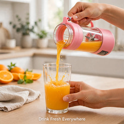 Portable USB Juicer 6-blade blender - image 4