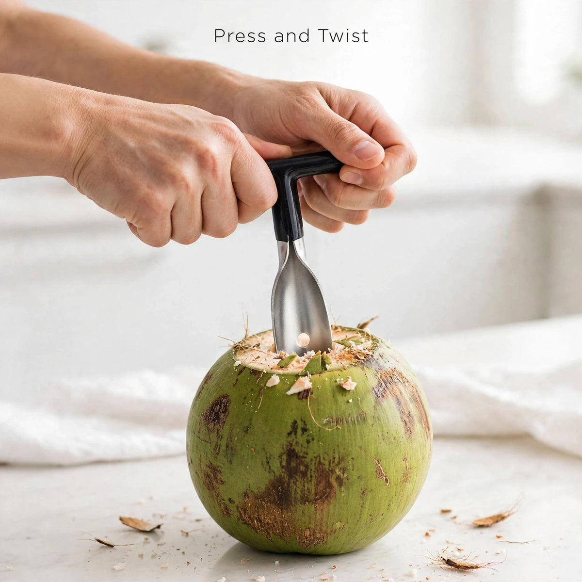 Coconut Opener Tool – Open Coconuts Safely in Seconds