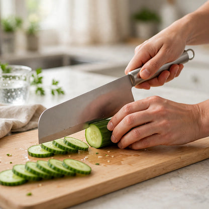 Vegetable Cleaver Knife – Ultra-Sharp Stainless Steel