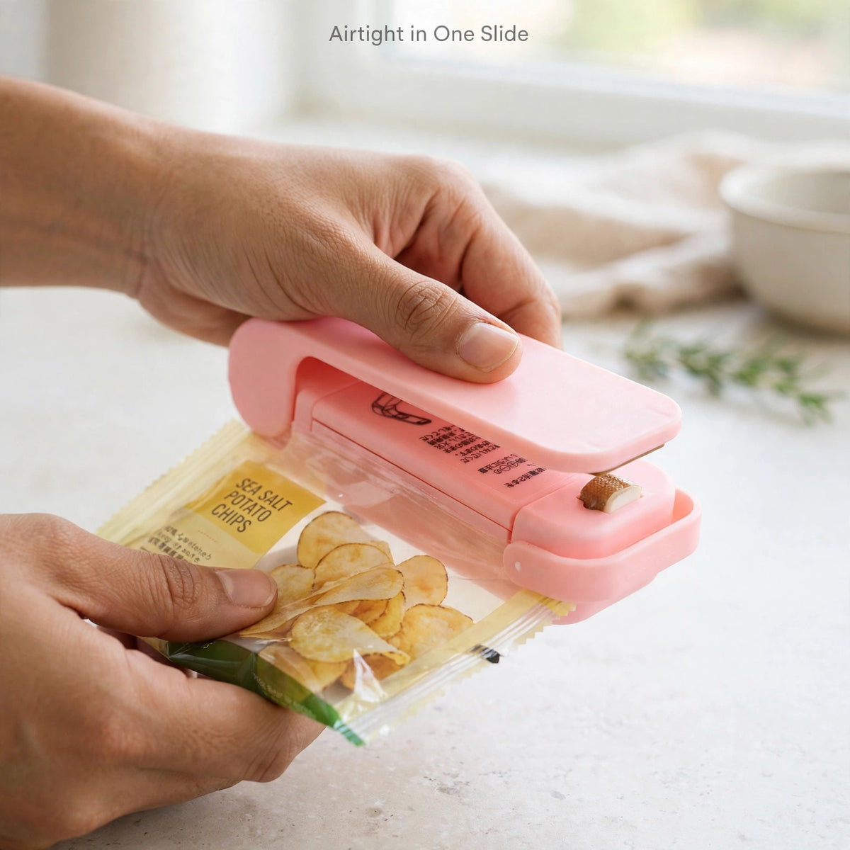 Mini Bag Sealer – Keep Snacks Fresh & Airtight