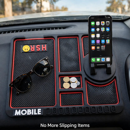 Car Dashboard Mat – Non-Slip, Phone & Items Stay in Place