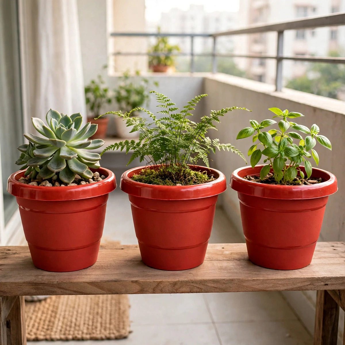 Heavy-Duty Plant Pot 13cm – Sturdy Pot for Indoor Plants