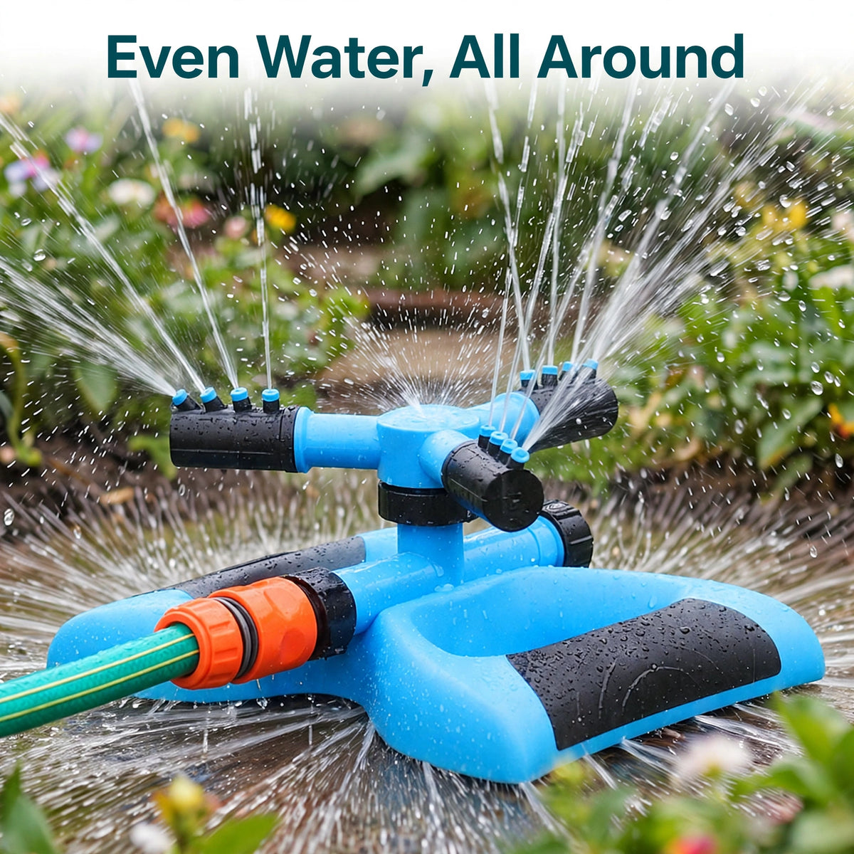 Garden Water Sprinkler 360° Rotating – Water the Whole Lawn
