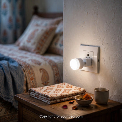 USB LED Night Lamp – Plug-in Soft Glow