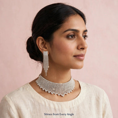 Bollywood Style AD Heavy Choker – Statement Look
