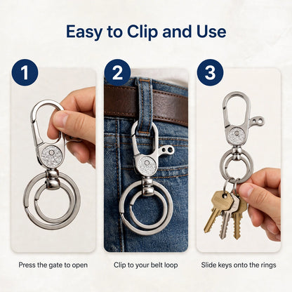 Stainless Steel Key Holder – Heavy Duty, Zang-Nahi