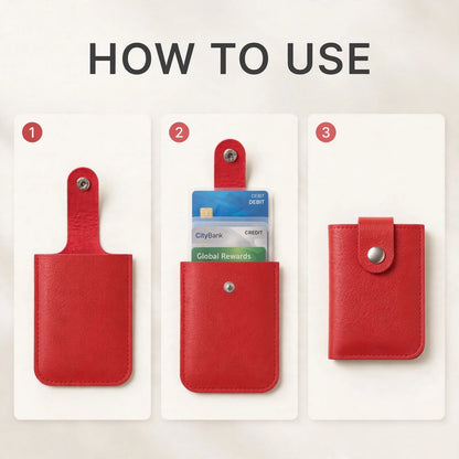 Slim Card Holder Wallet – Travel Friendly, Patla Wallet