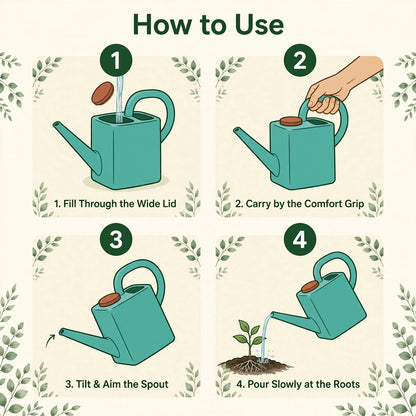 2L Gardening Watering Can – Precision Spout for Indoor Plants