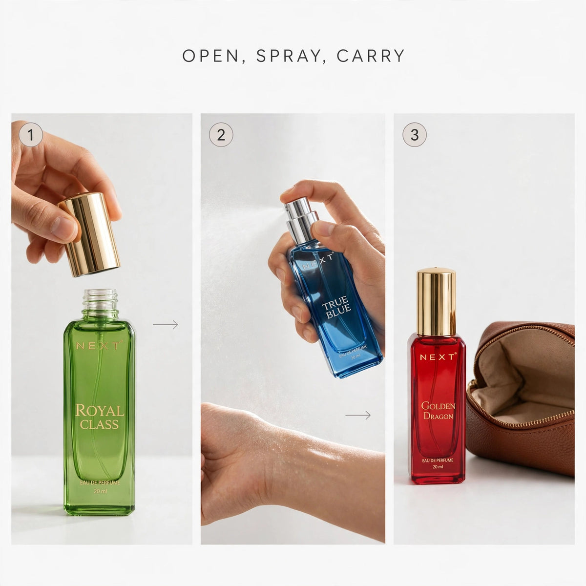 Mini Perfume Gift Set – Travel Collection, Luxury Gifting