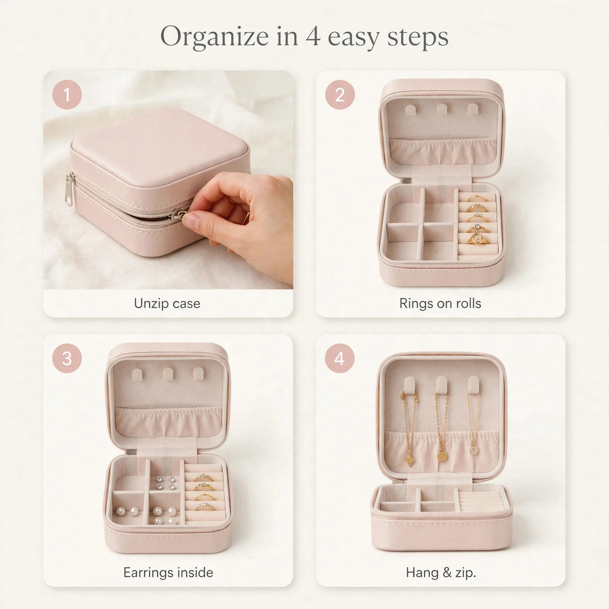 How to organize in 4 steps