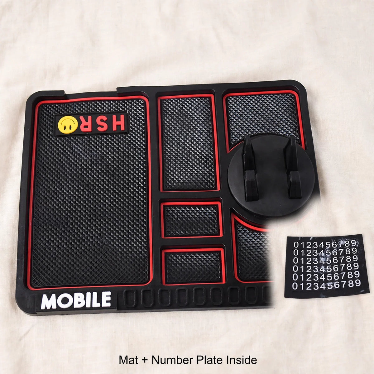 Car Dashboard Mat – Non-Slip, Phone & Items Stay in Place