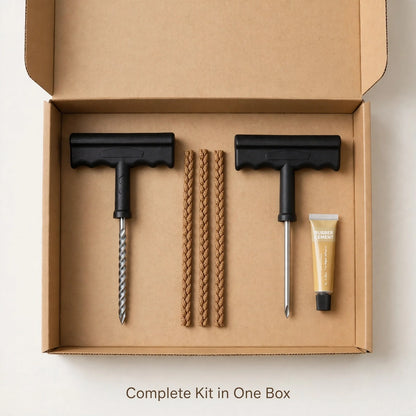 Tubeless Tyre Puncture Repair Kit – Fix Punctures on the Road