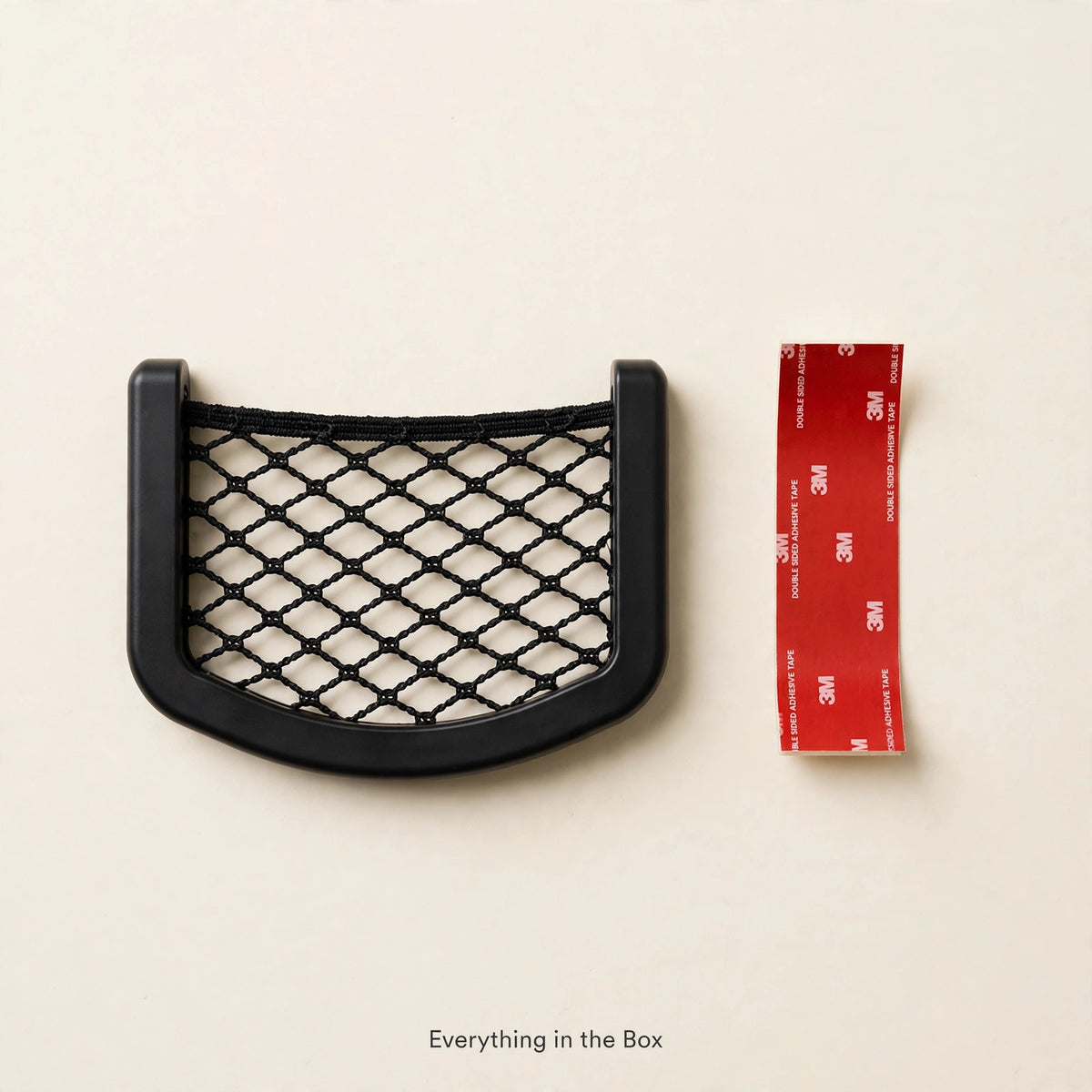 Car Seat Organizer – Mesh Storage for Phone, Bottle & Purse