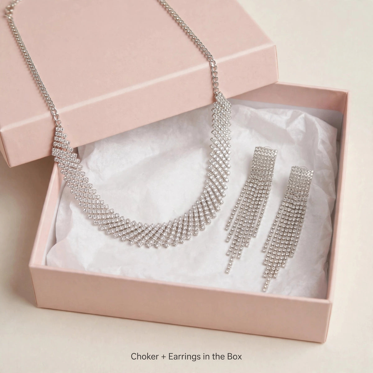 Bollywood Style AD Heavy Choker – Statement Look