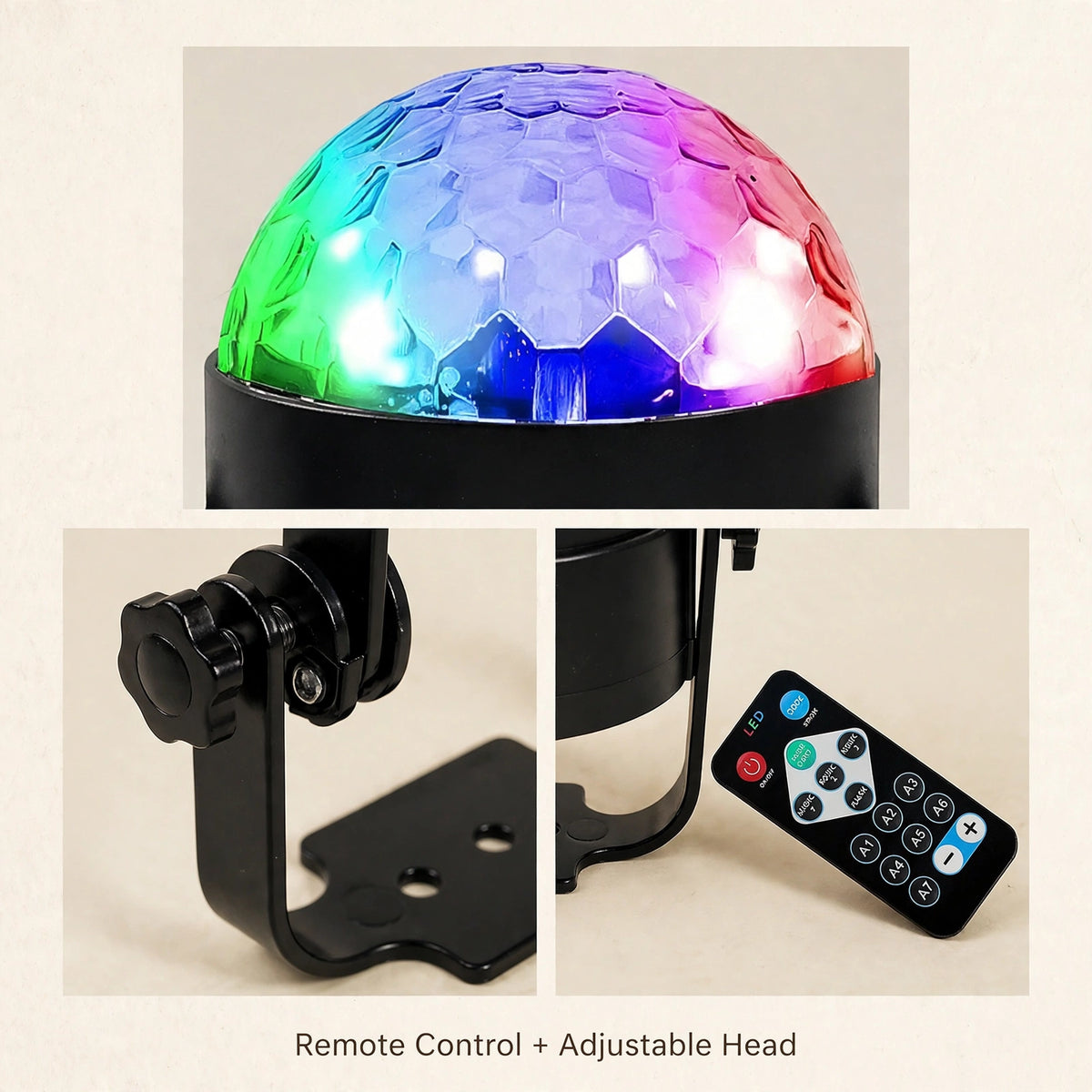 USB Star Projector Disco Light – Party Mood at Home