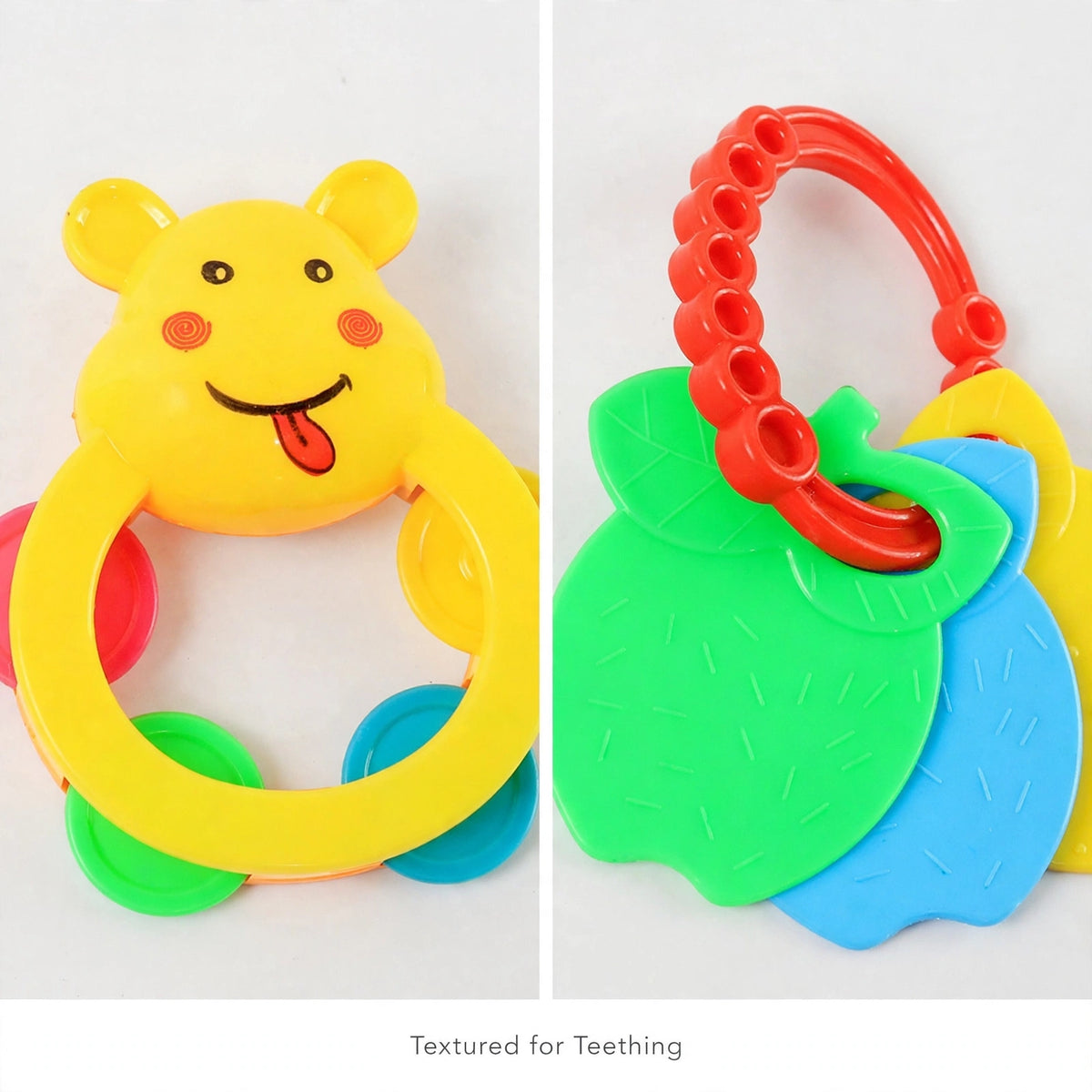 Baby Rattle Toy Set 3 pc – Sensory Play for Infants