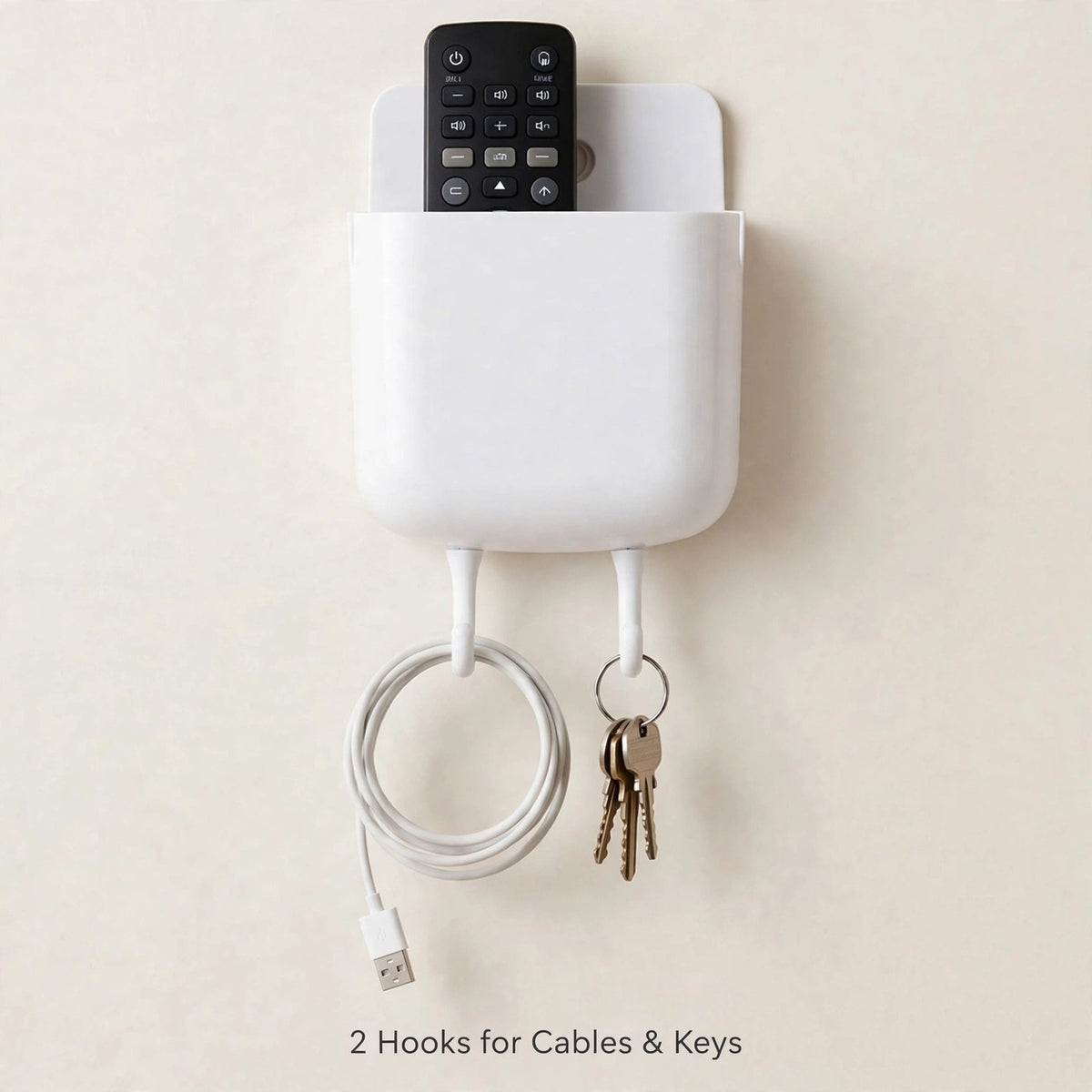Wall Mounted Mobile Charging Holder – Safe Charging on Wall