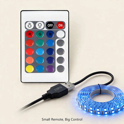 RGB LED Strip Lights 3M - USB + Remote