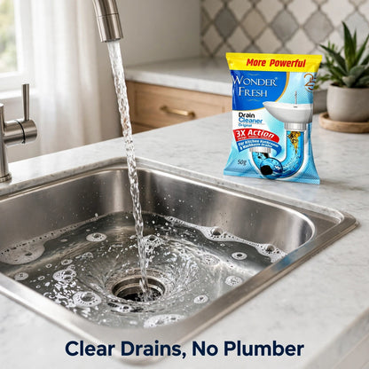 Drain Cleaner Powder 50g – Unclog Drains Without a Plumber