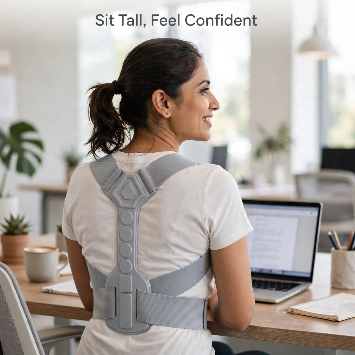 Adjustable Posture Corrector Belt - For Straight Shoulders