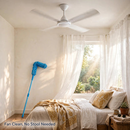 Extendable Microfiber Fan Duster – Clean Fan Blades Without a Stool