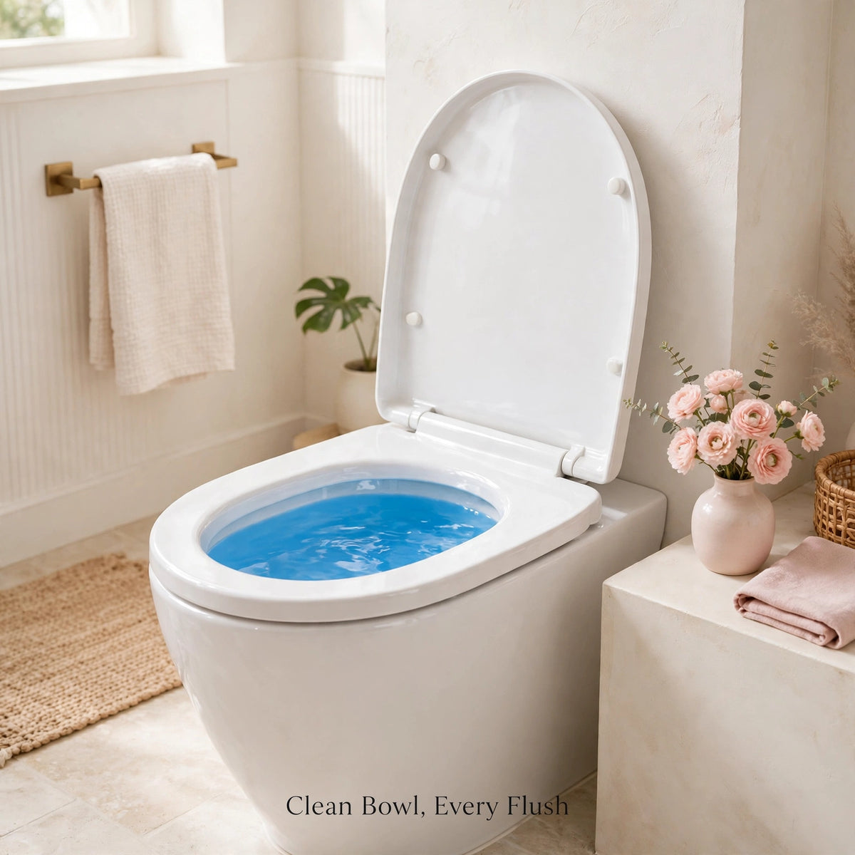 Blue Toilet Cleaner Tablets – Auto-Clean with Every Flush