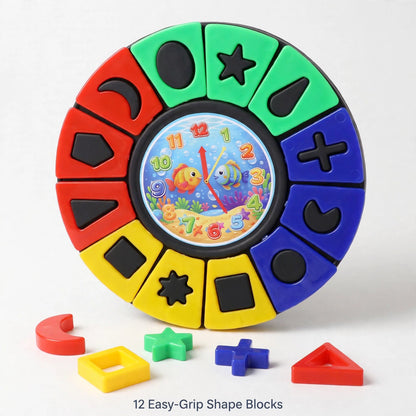 12 Easy-Grip Shape Blocks