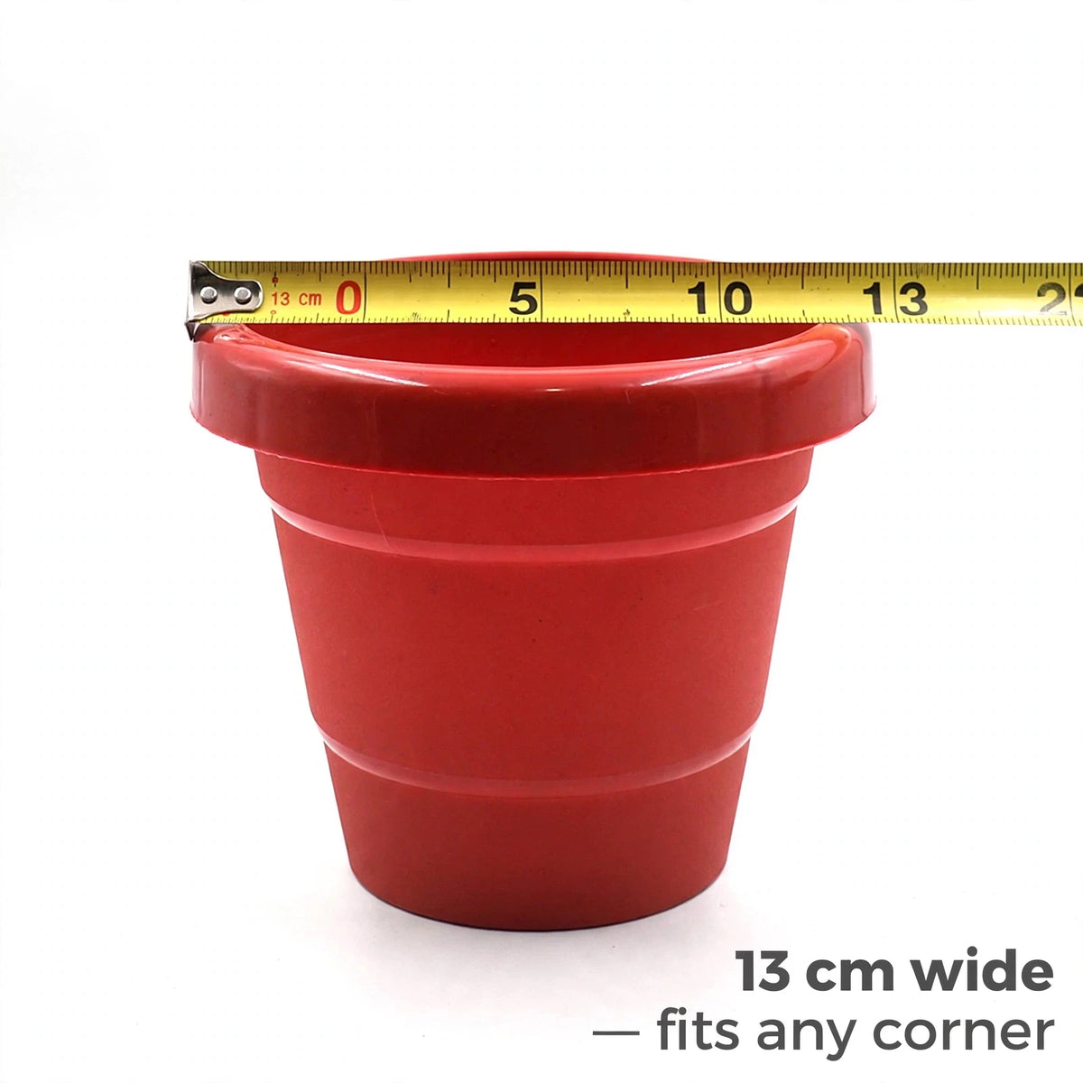 Heavy-Duty Plant Pot 13cm – Sturdy Pot for Indoor Plants