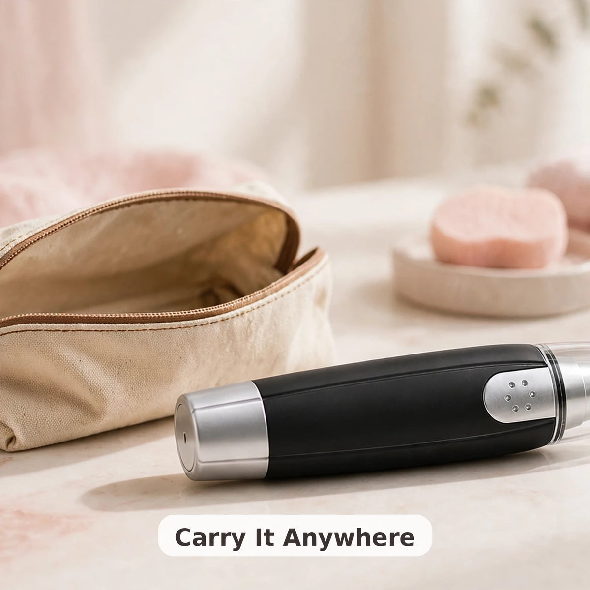Battery Ear & Nose Hair Trimmer – Painless Grooming at Home