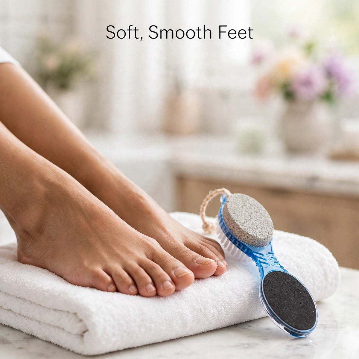 Soft smooth feet result