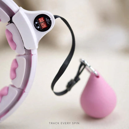 Adjustable Smart Weighted Hula Hoop – Fun Waist Workout