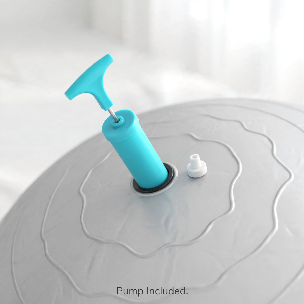 Hand pump included