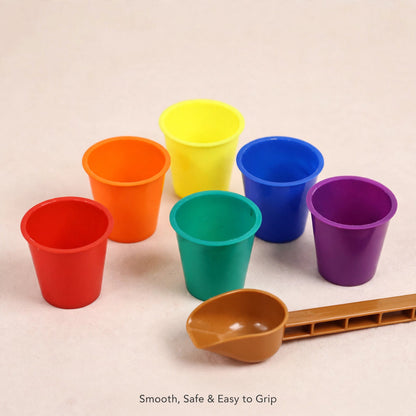 Stack Cups Game – Color Matching, Learning Play for Kids