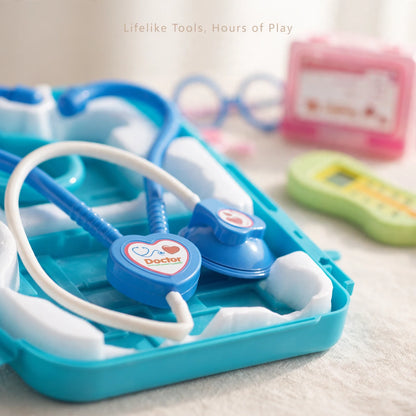 Kids Doctor Play Kit – 15+ Safe Tools, Role Play