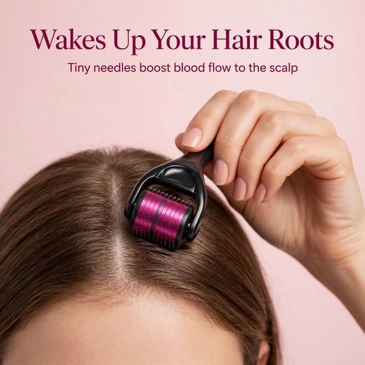 Wakes up your hair roots
