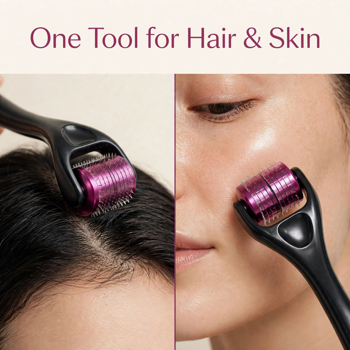 For hair and skin