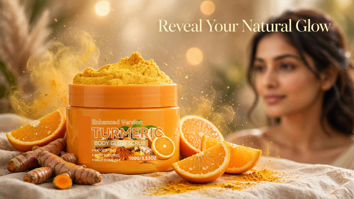 Turmeric Body Glow Scrub - Reveal Your Natural Glow